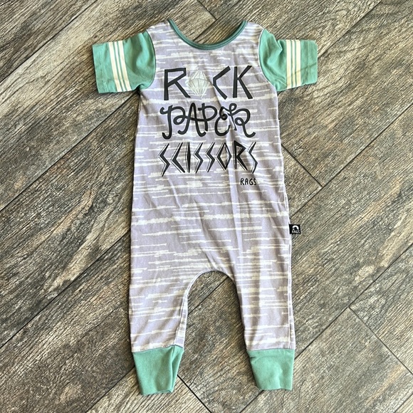 Rags to Raches | Bottoms | Rags Rock Paper Scissors Romper | Poshmark